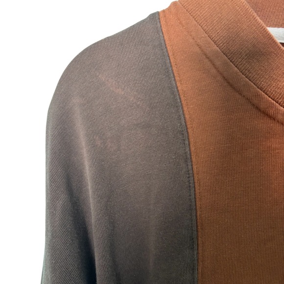 Sears Roebuck & Co Men's Long Sleeve Rugby Shirt Color Block Size Large - Picture 10 of 12